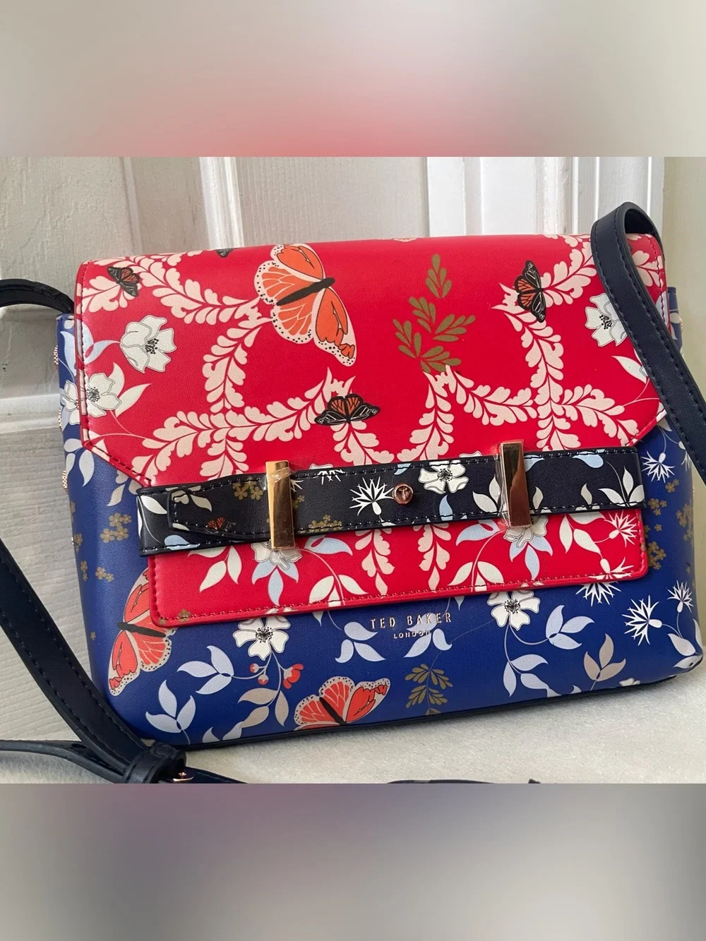 Ted Baker Gilda Kyoto Gardens crossbody Bag - Picture 7 of 9